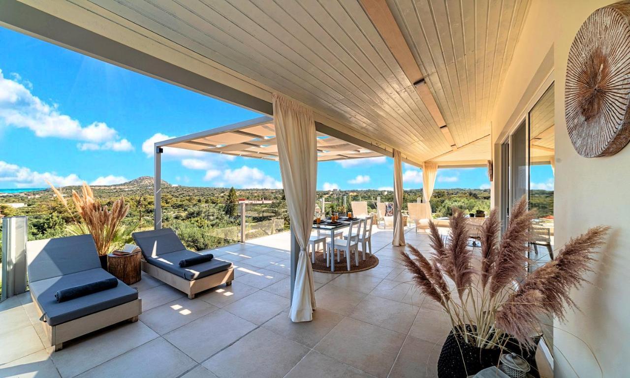 Olive Green Villa Heated Pool Ágios Nikólaos Eksteriør bilde
